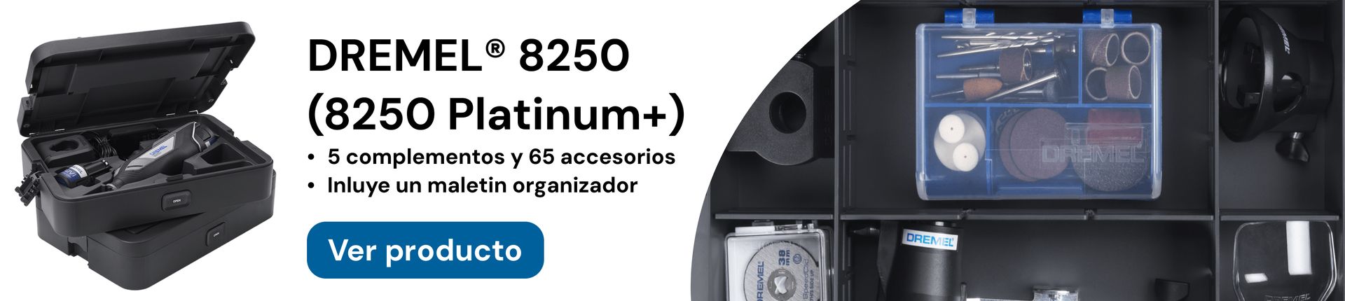 banner Dremel 8250 Platinum+ banner Dremel 8250 Platinum+